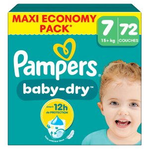 Pampers Baby Dry Windeln Extra Large Maxi Pack 15+kg Gr.7 72ST