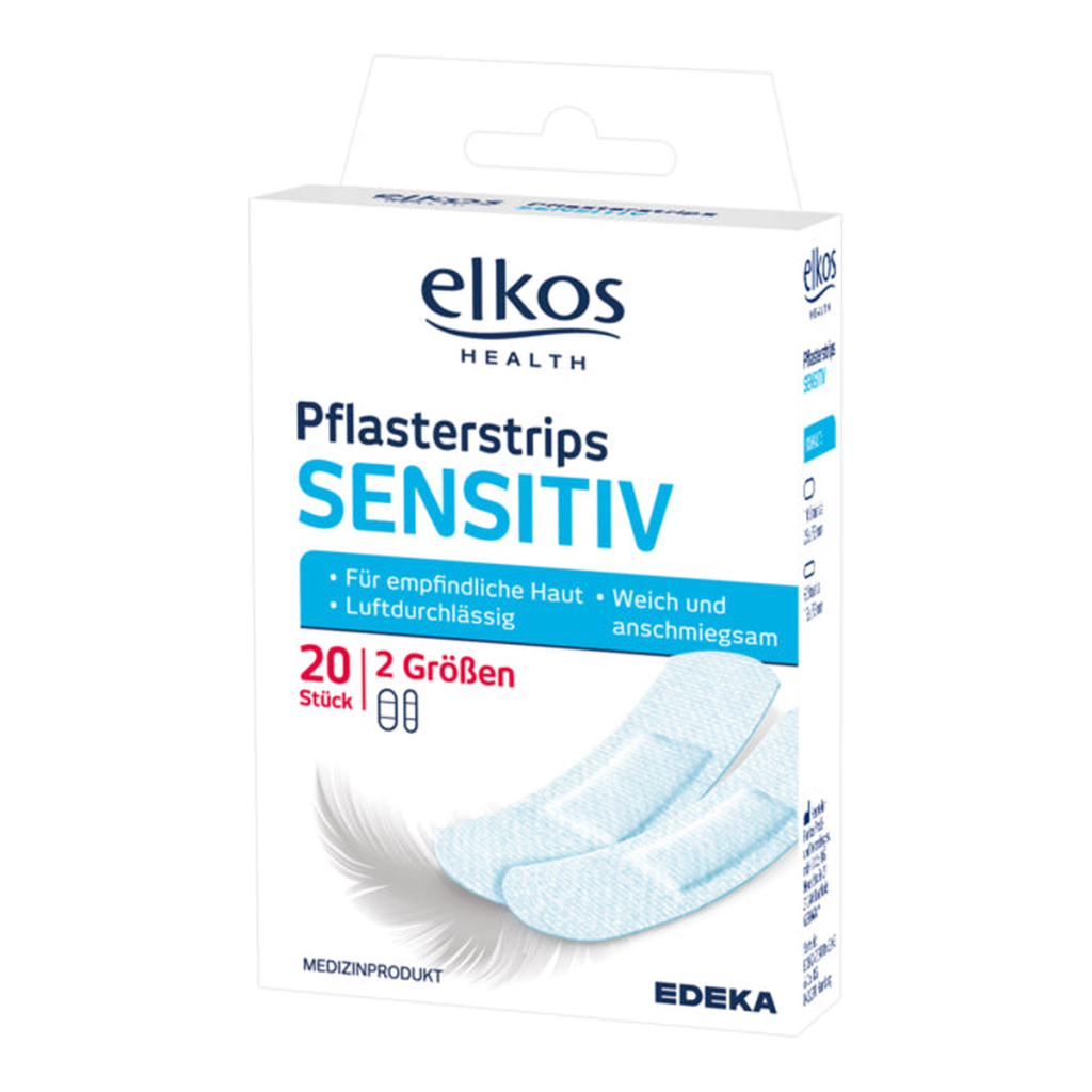 EDEKA elkos Health Pflasterstrips sensitiv 20ST