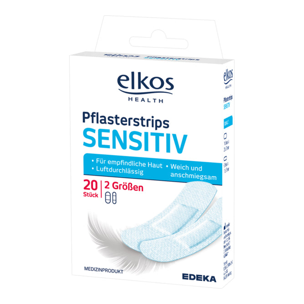 EDEKA elkos Health Pflasterstrips sensitiv 20ST