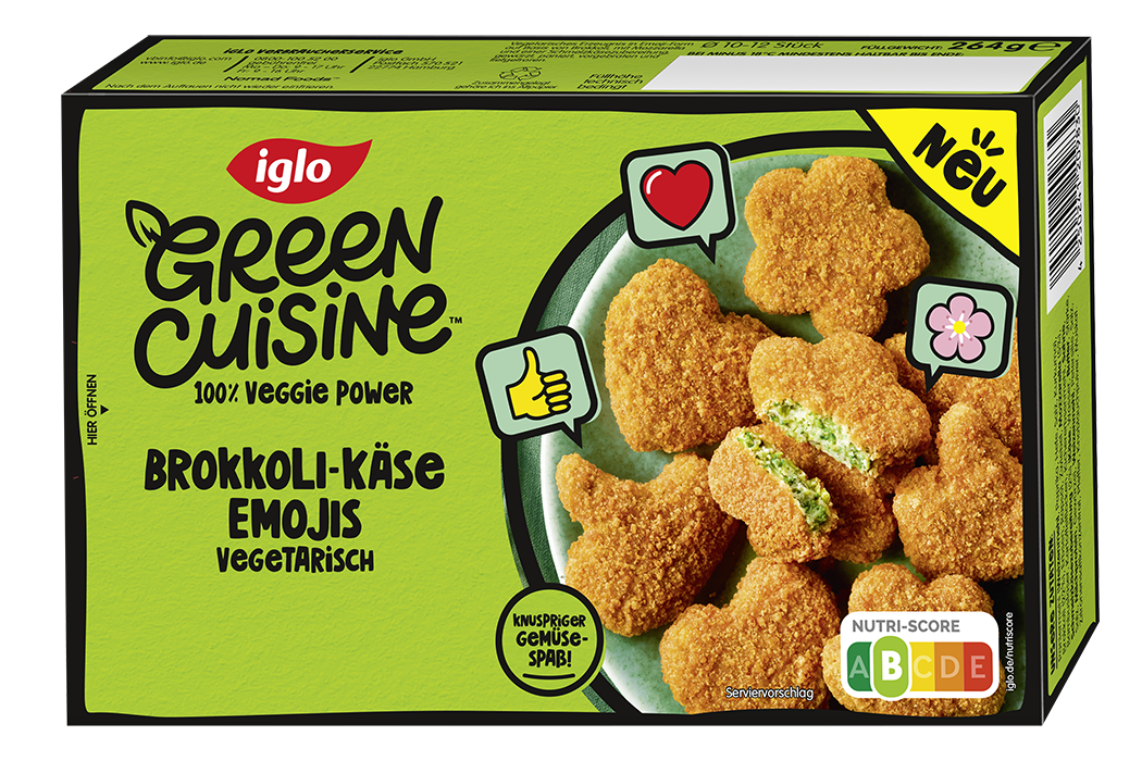Iglo Brokkoli-Käse Emojis 264g