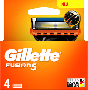 Gillette Klingen Fusion 5 System 4ST