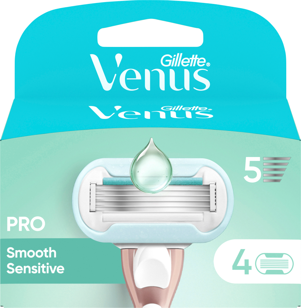 Venus Klingen Pro Smooth Sensitive System 4ST