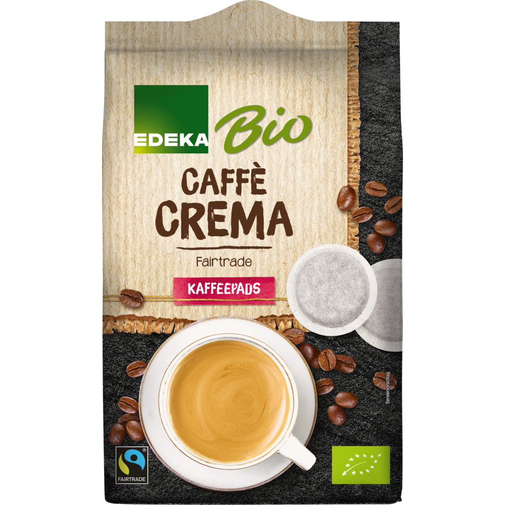 Bio EDEKA Caffe Crema Pads Fairtrade 280g