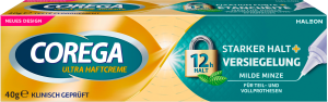 Corega Ultra Haftcreme Starker Halt+Versiegelung 40g