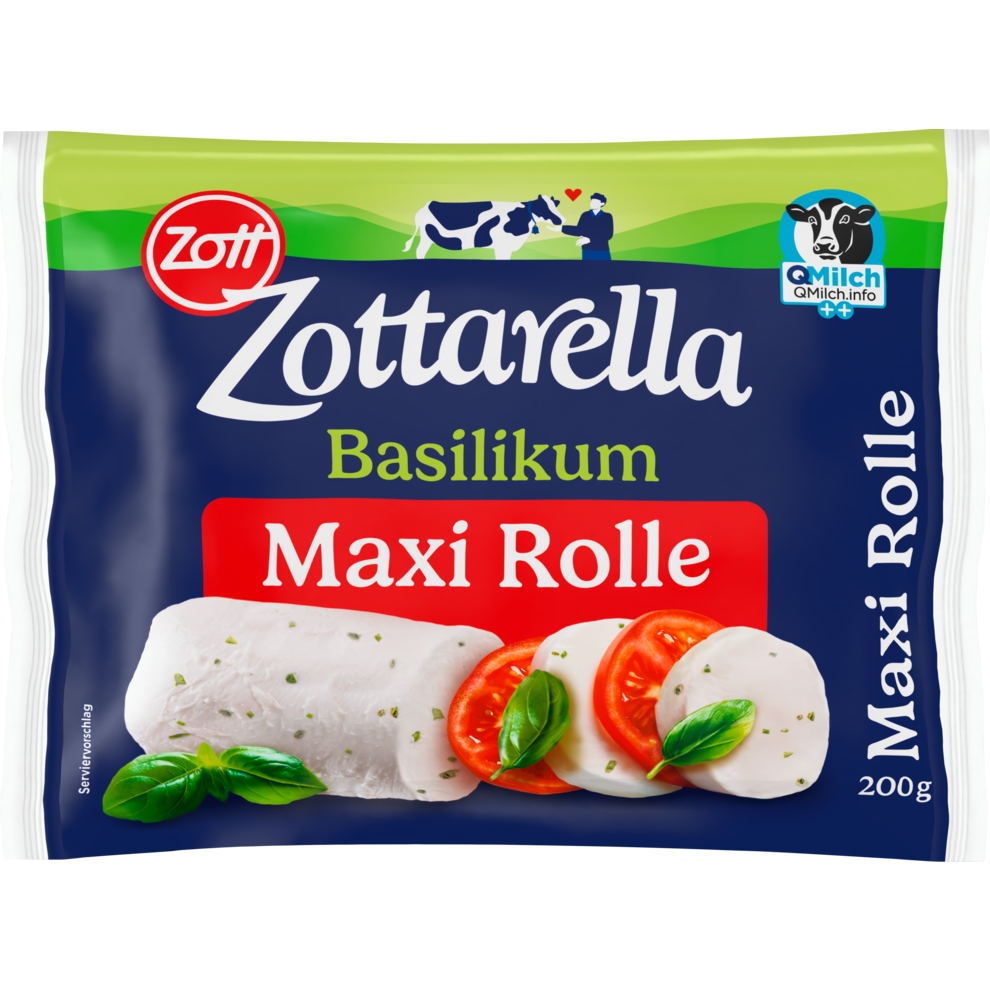 Zottarella Рулон базилик 45% 330g