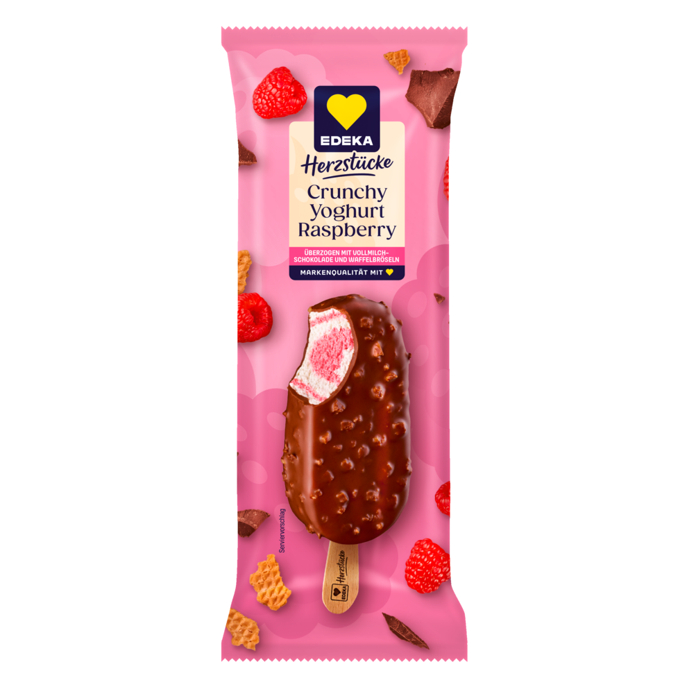 EDEKA Herzstücke Crunchy Joghurt Raspberry 90ml