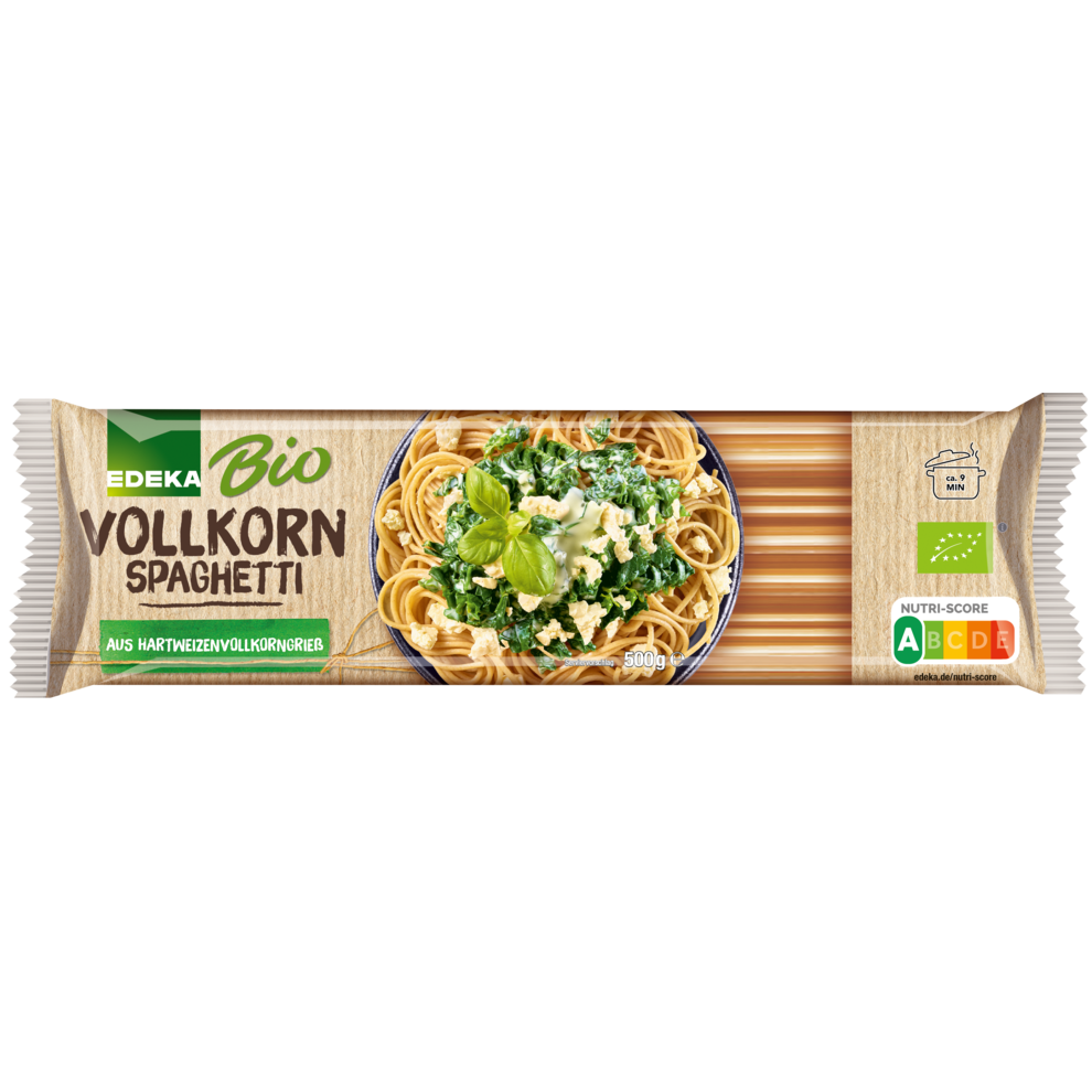 Bio EDEKA спагетти цельнозерновой 500g