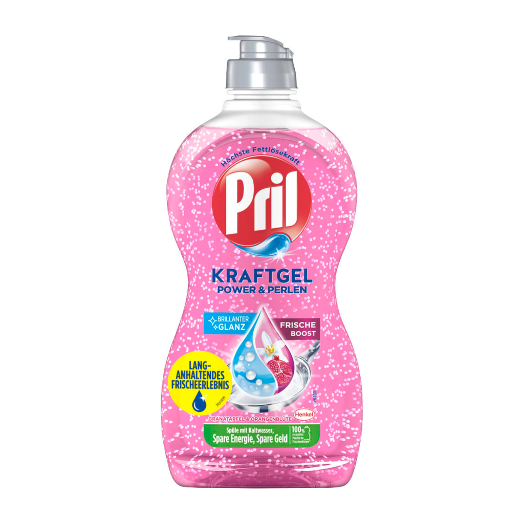 Pril Kraftgel Power&Perlen 450ml