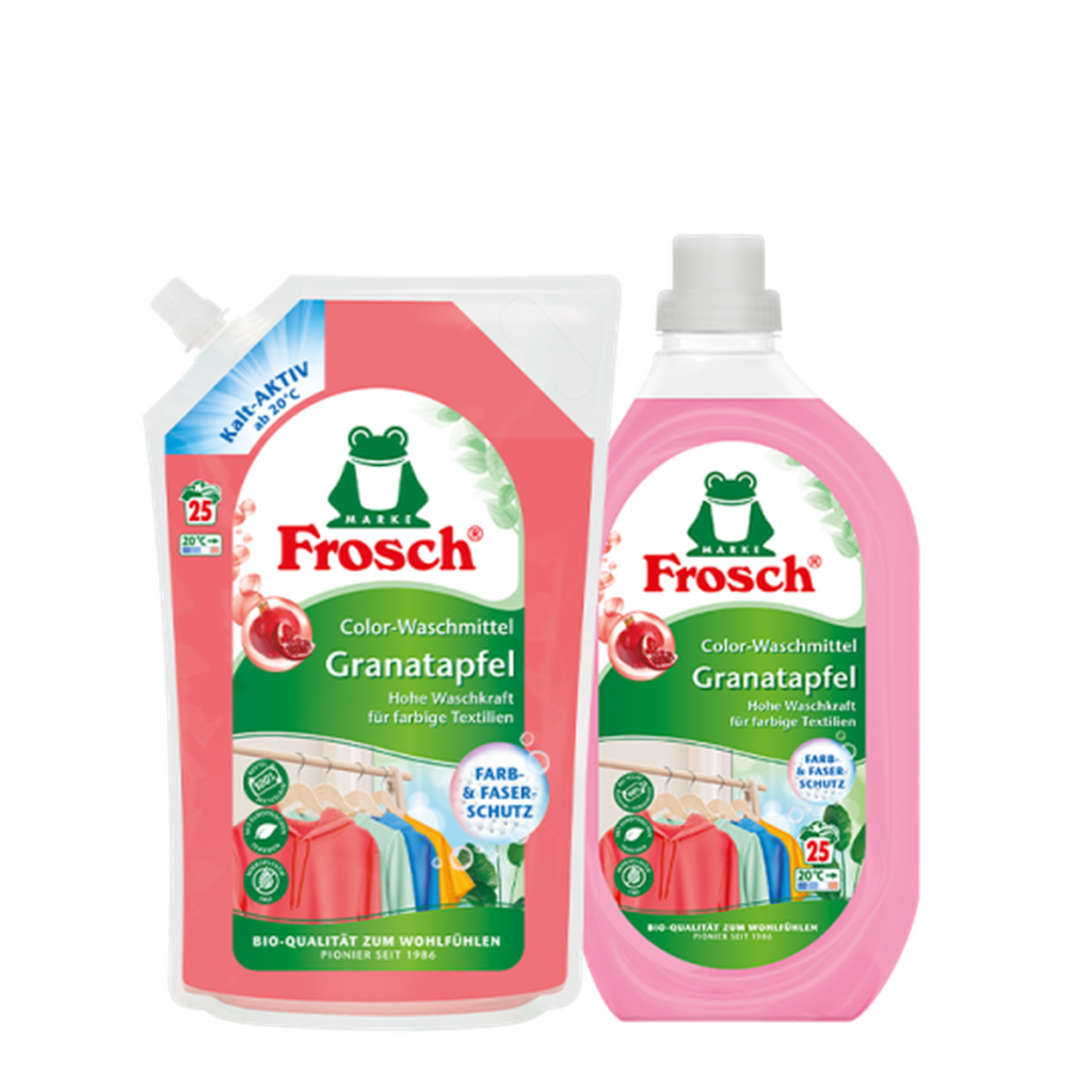 Frosch Порошок для цветного белья гранат 25WL 1,5l