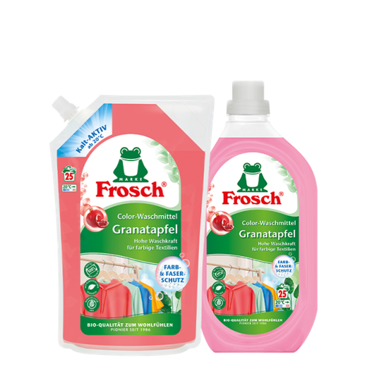 Frosch Порошок для цветного белья гранат 25WL 1,5l