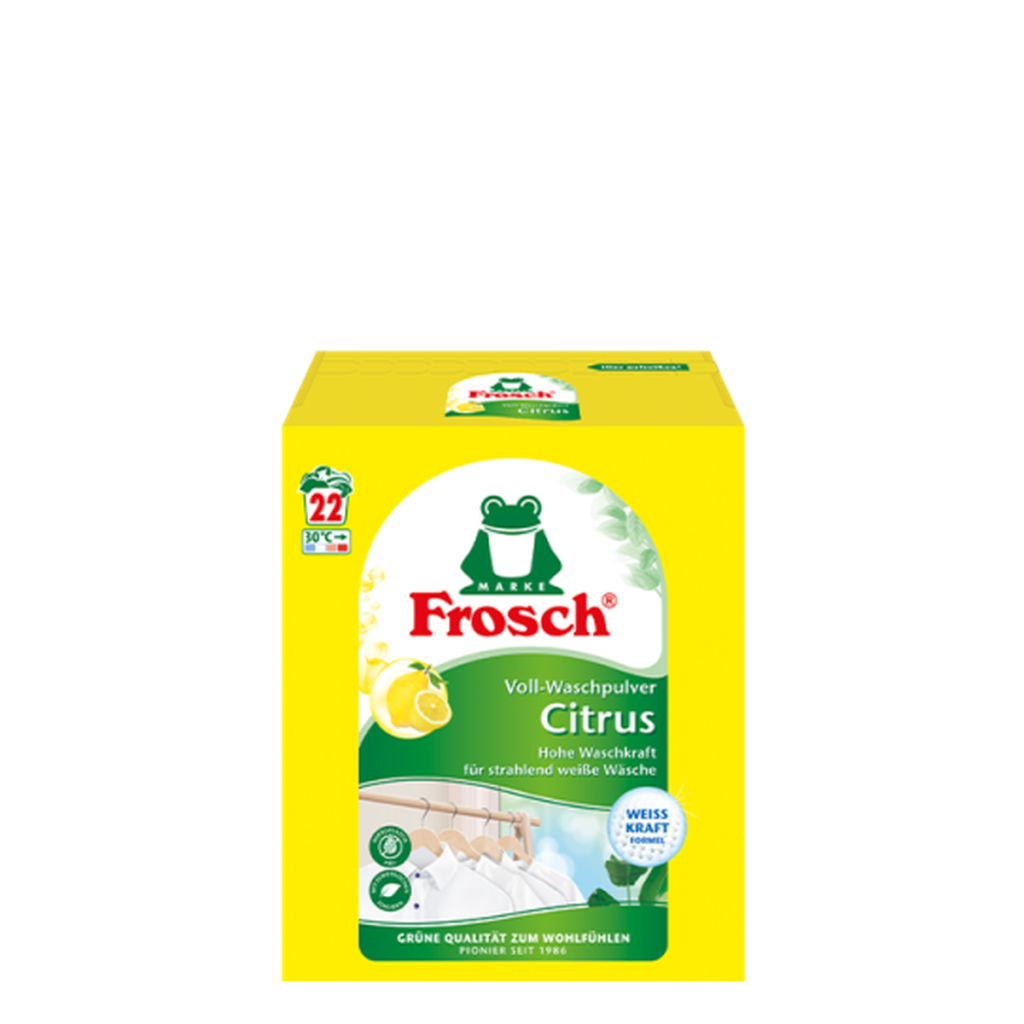 Frosch Waschpulver Citrus 22WL 1,45kg