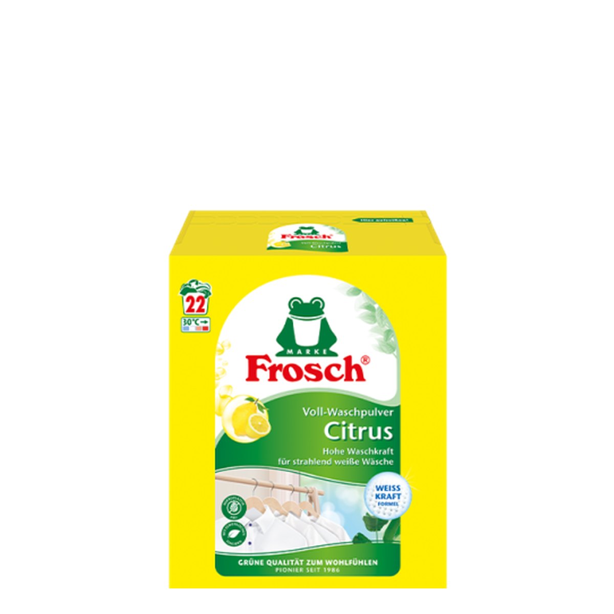 Frosch Waschpulver Citrus 22WL 1,45kg
