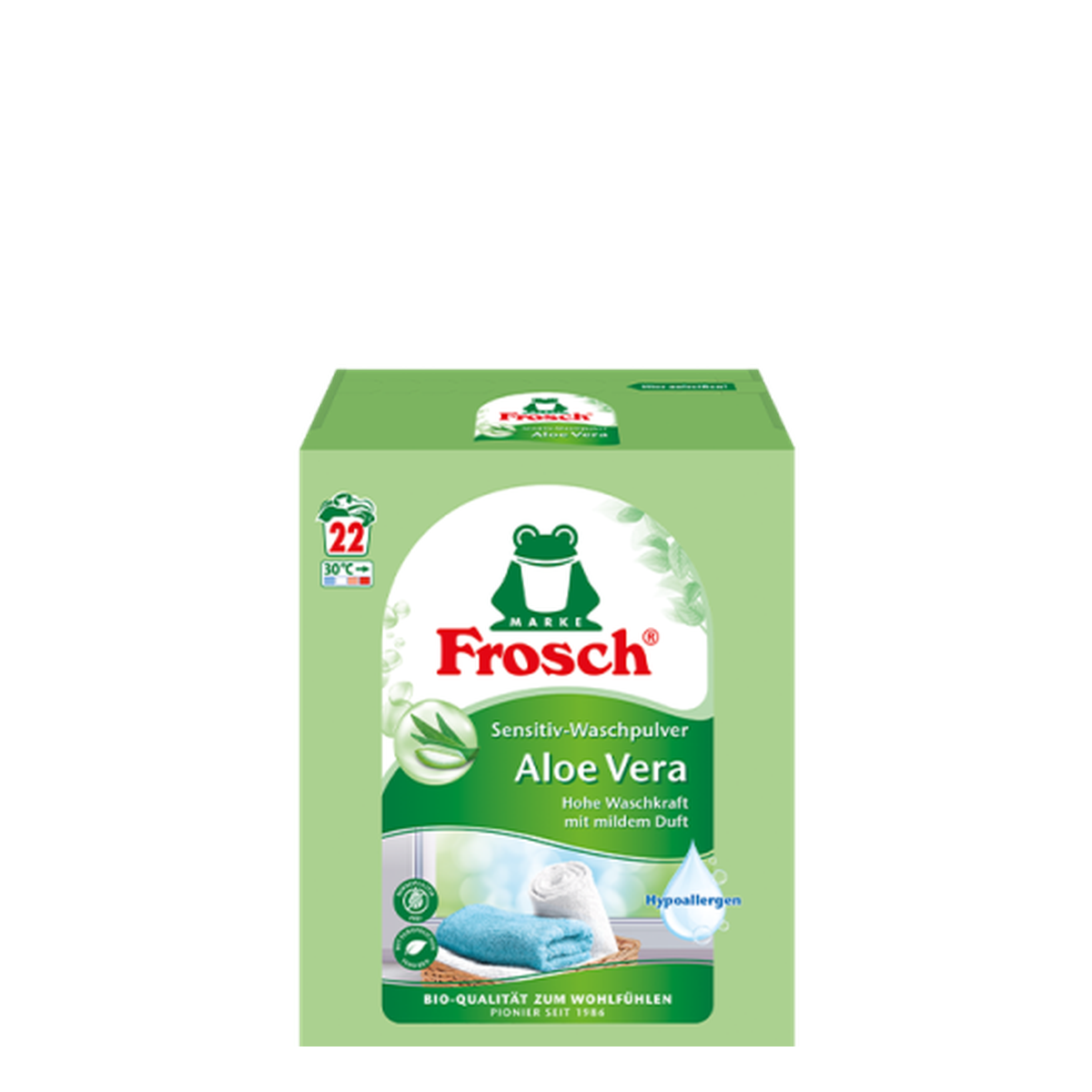Frosch Waschpulver Sensitiv Aloe Vera 22WL 1,45kg