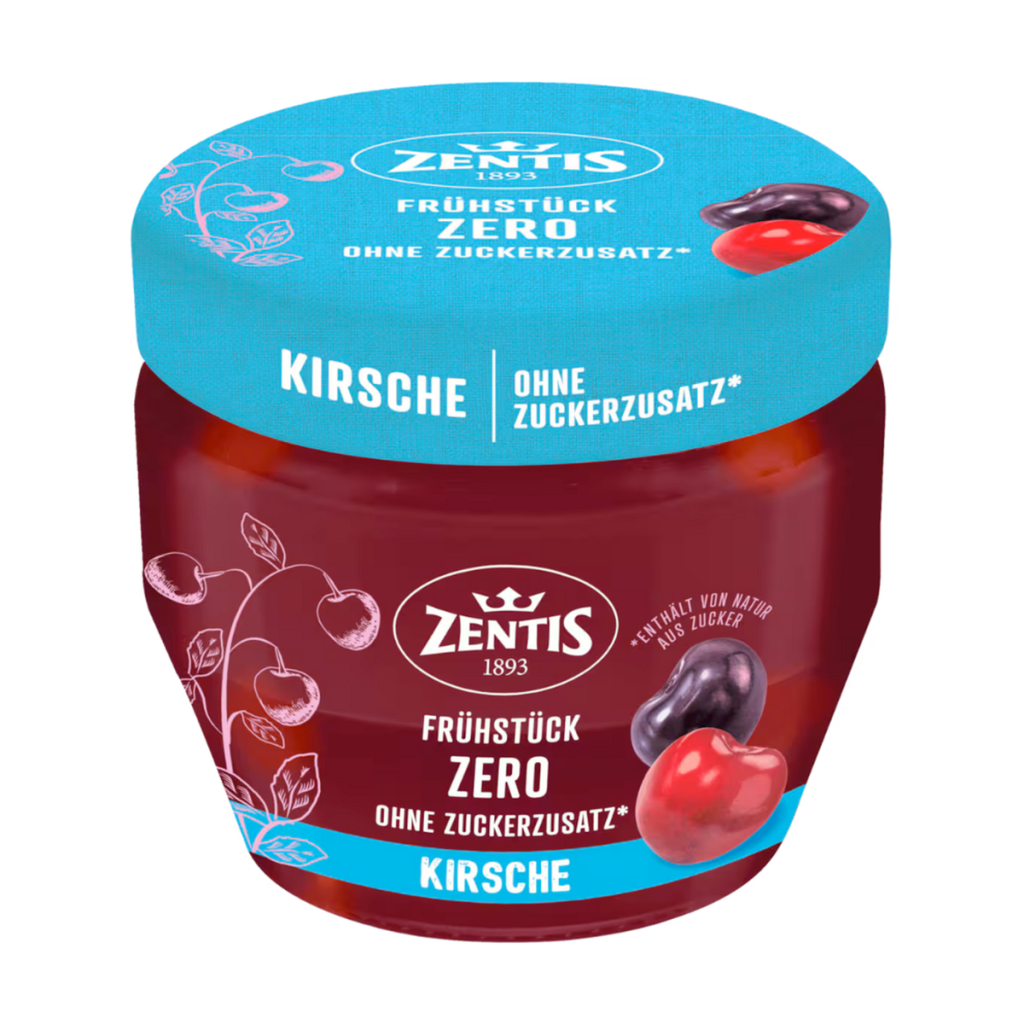 Zentis Frühstück Zero Kirsche 210g