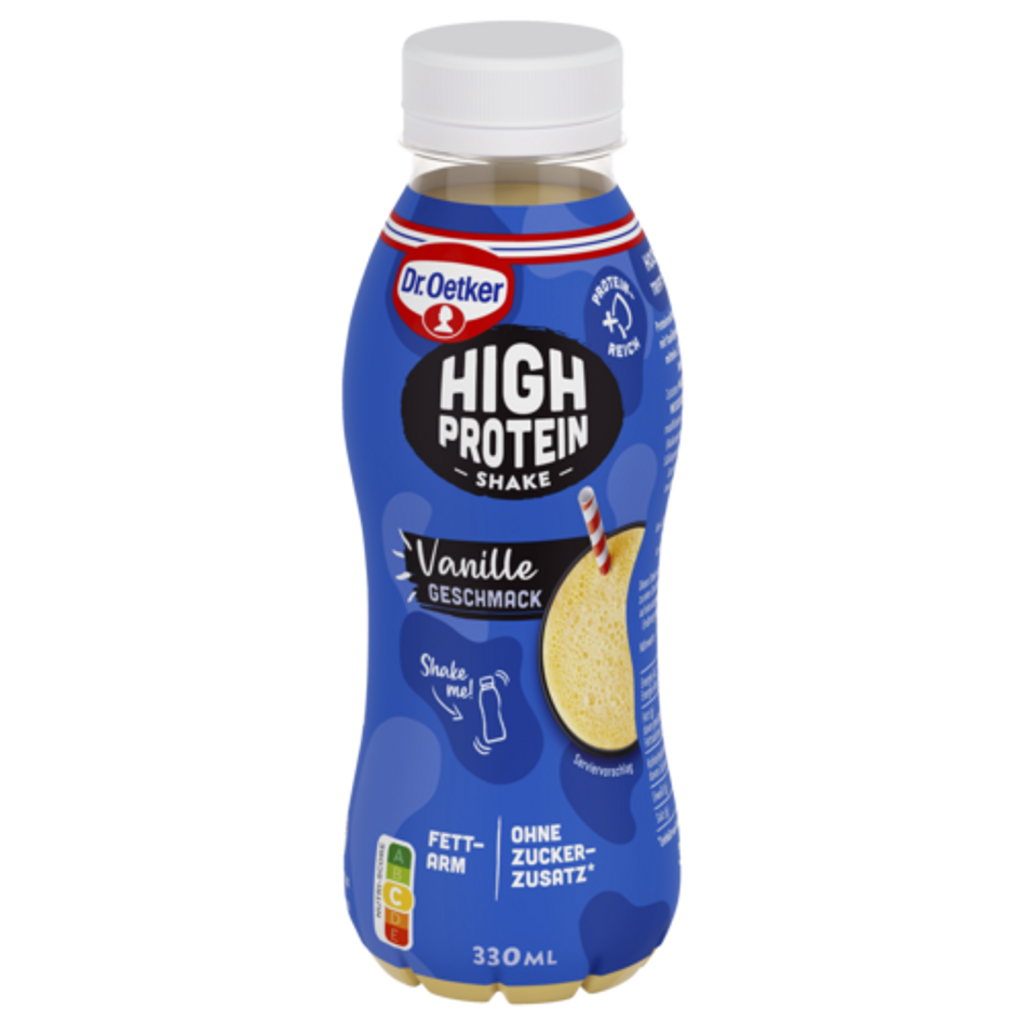 Dr.Oetker High Protein Shake Vanille 330ml DPG