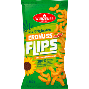 Wurzener Erdnussflips 180g