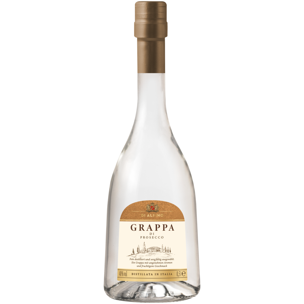 Di Alfino Grappa di Prosecco 40% 0,5l