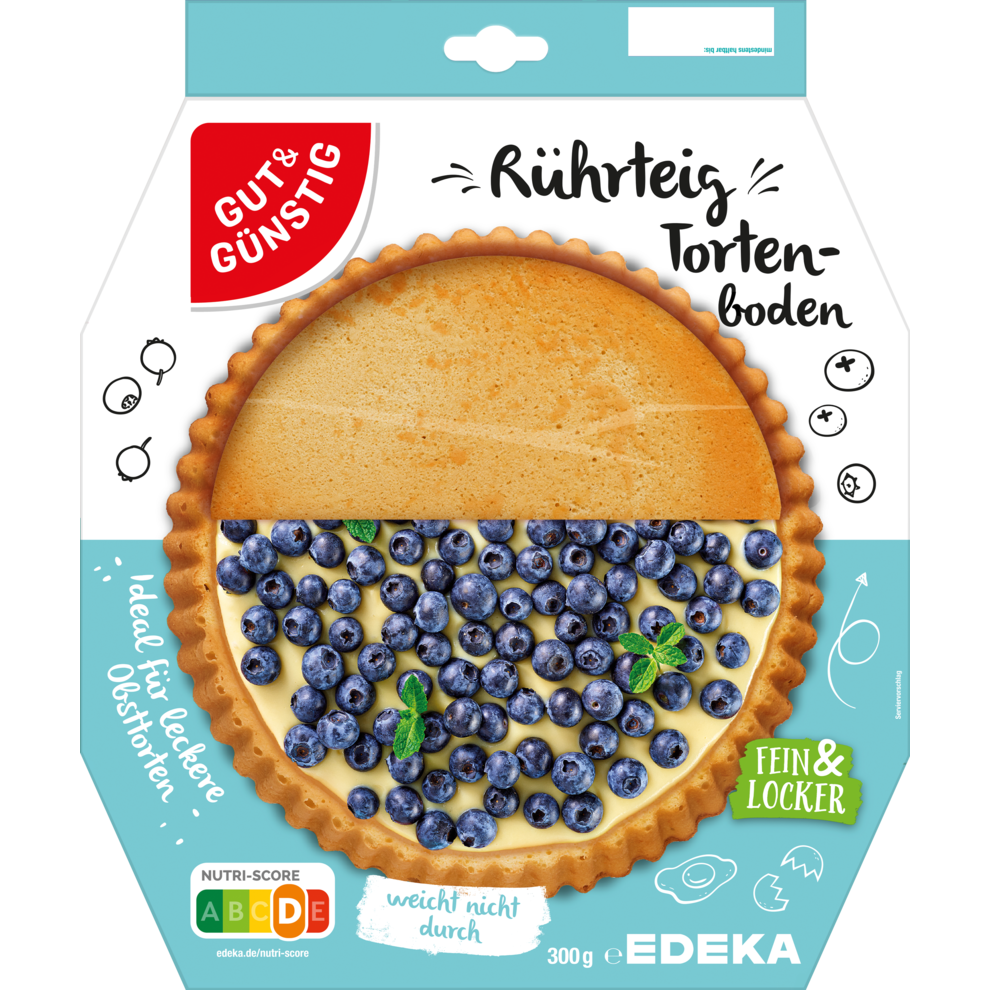 GUT&GÜNSTIG Rührteigboden 300g