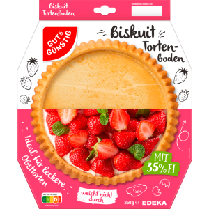 GUT&GÜNSTIG Biskuitboden 250g