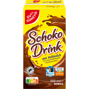 GUT&GÜNSTIG H-Schokodrink 3,5% 500ml VLOG