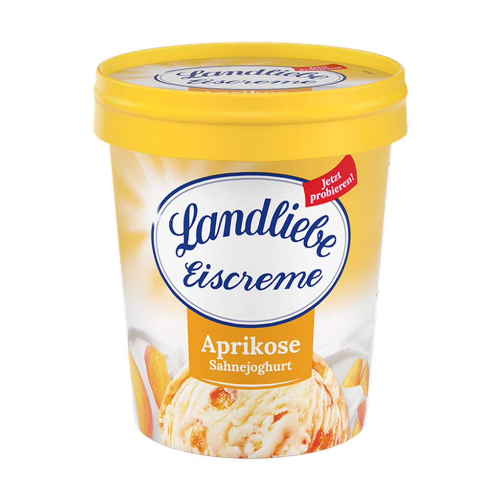 Landliebe Sahnejoghurt-Eis Aprikose 467ml
