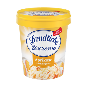 Landliebe Sahnejoghurt-Eis Aprikose 467ml