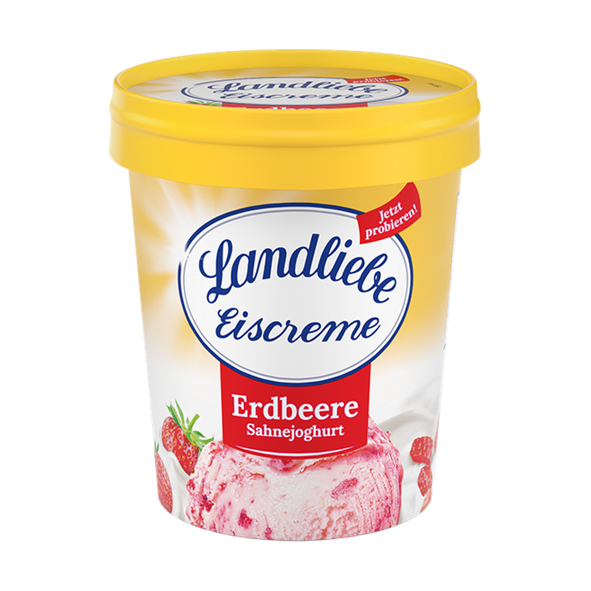 Landliebe Sahnejoghurt-Eis Erdbeere 467ml