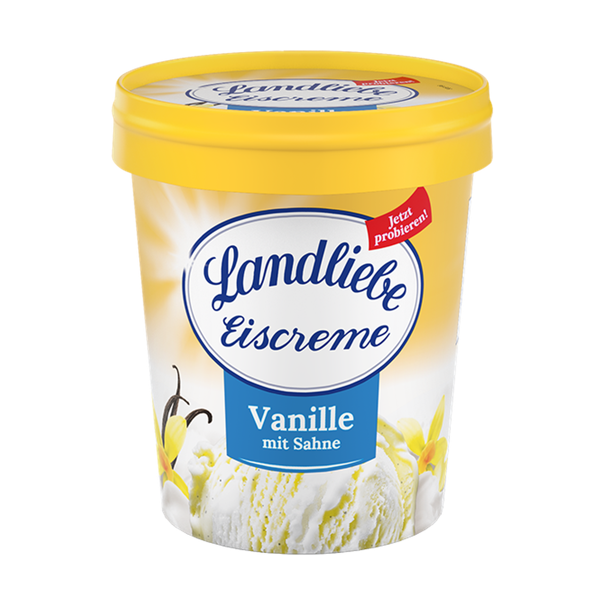 Landliebe Vanille-Eis mit Sahne 467ml