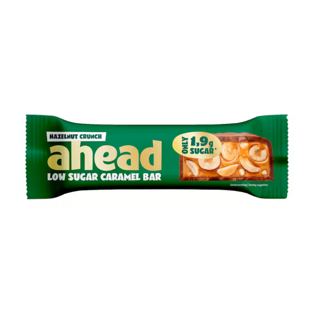 Ahead Hazelnut Crunch Caramel Bar 38g