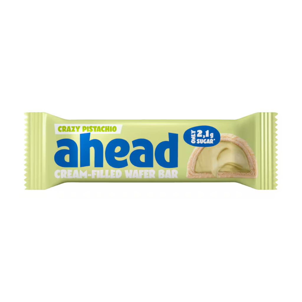 Ahead Crazy Pistachio Wafer Bar 30g