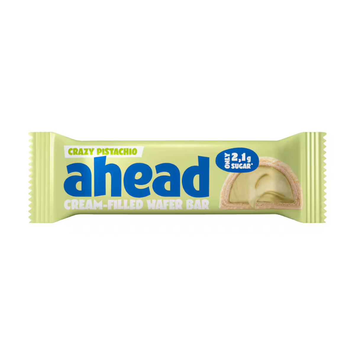 Ahead Crazy Pistachio Wafer Bar 30g