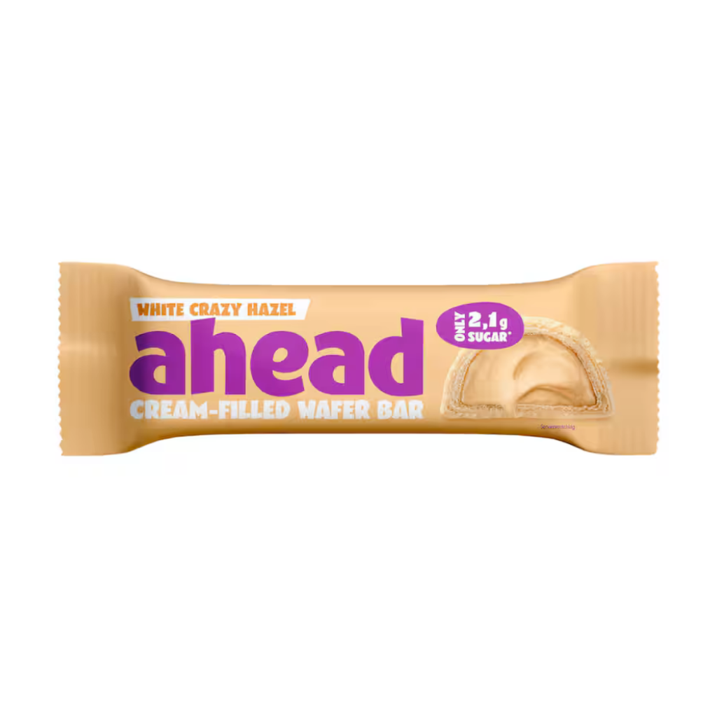 Ahead White Crazy Hazel Wafer Bar 30g