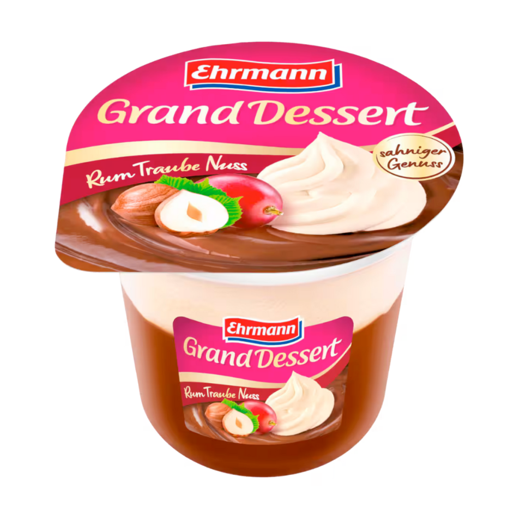 Ehrmann Grand Dessert Rum Traube Nuss 190g