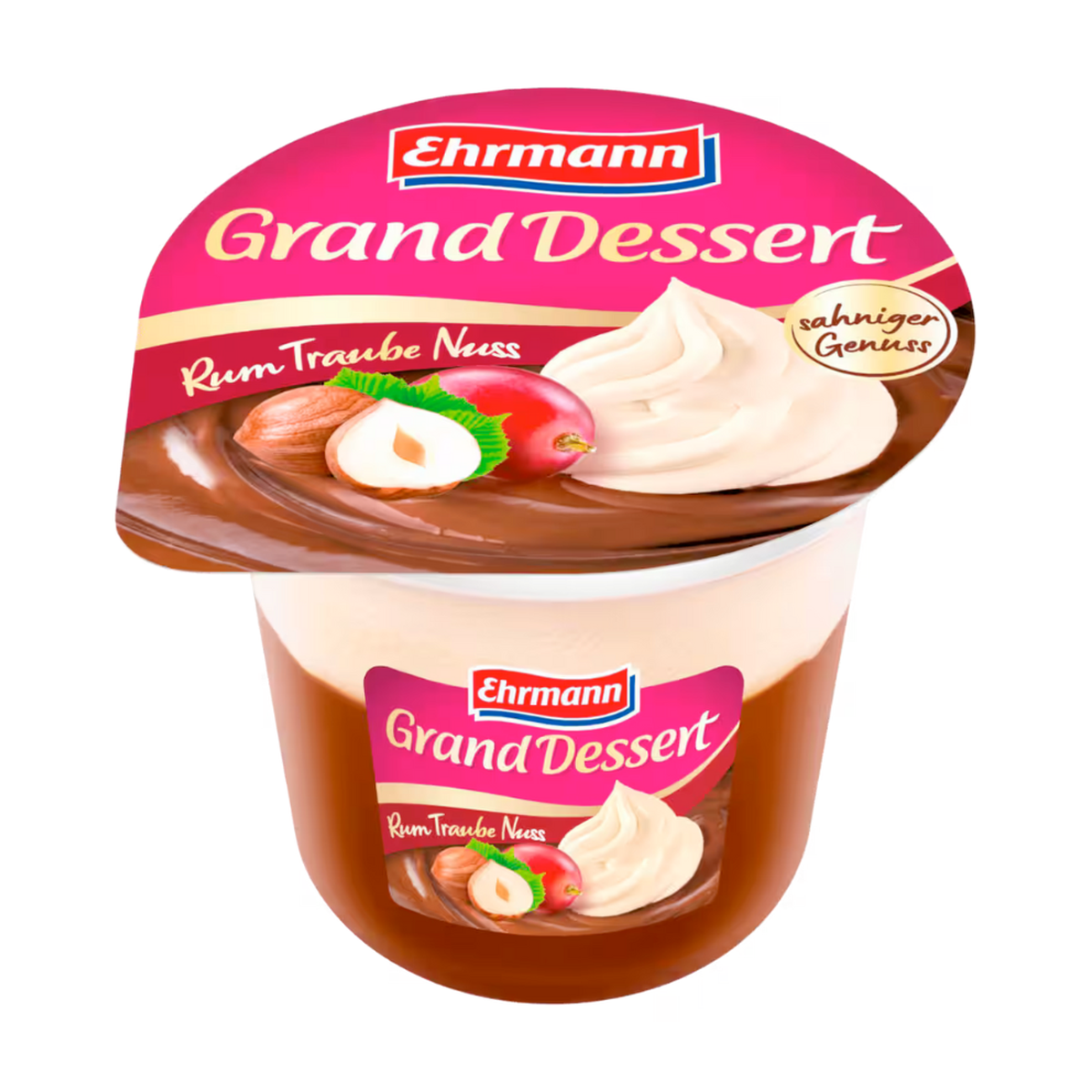 Ehrmann Grand Dessert Rum Traube Nuss 190g
