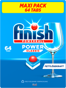 Finish Power Classic Maxipack Fresh 64Tabs 832g