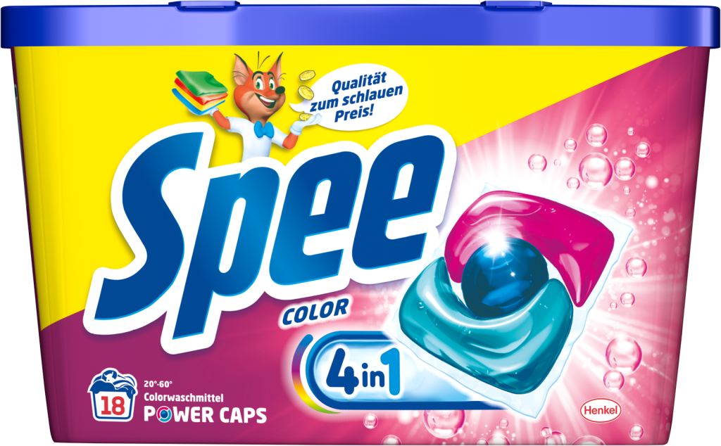 Spee Colorwaschmittel Power Caps 18WL 216g