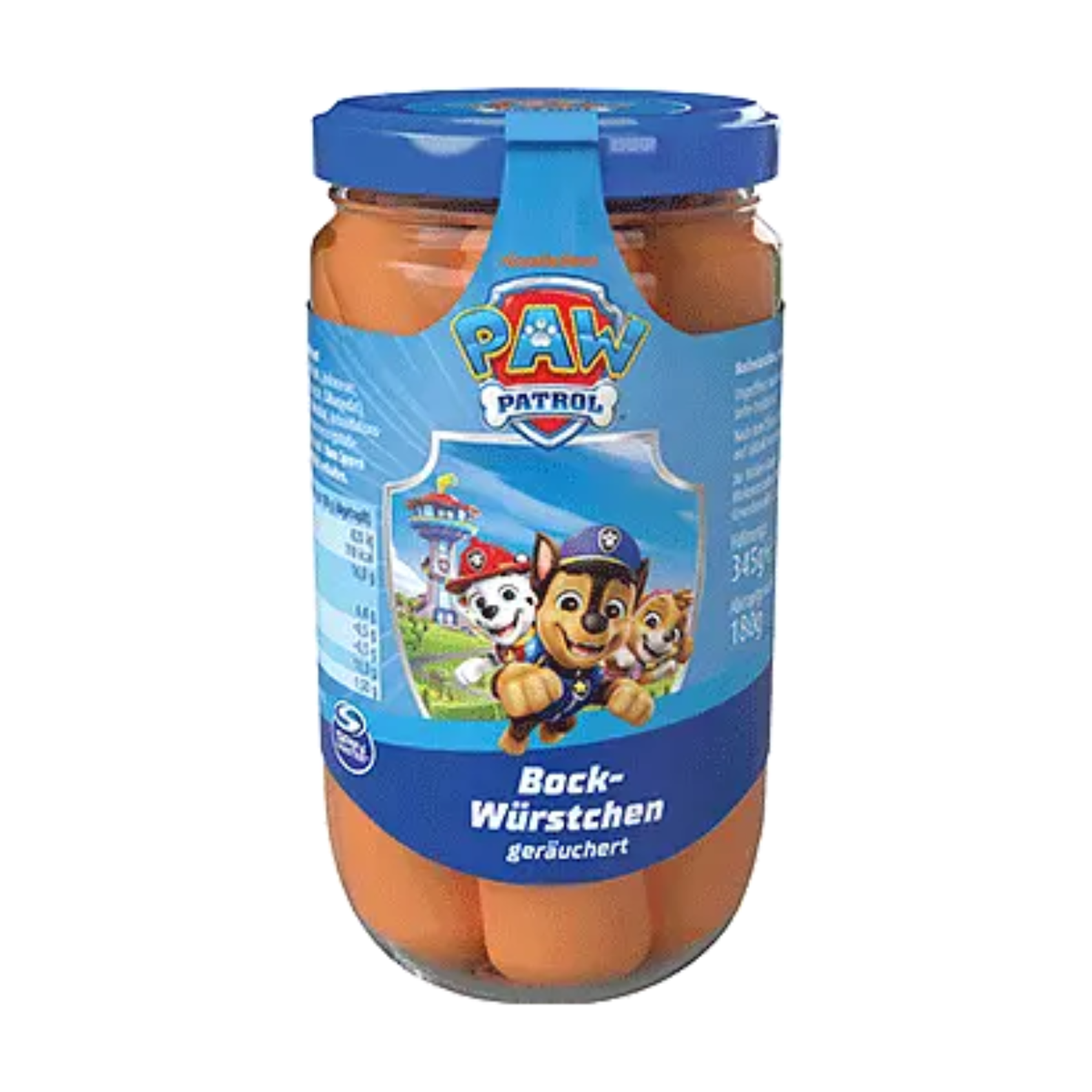 Paw Patrol Bockwürstchen geräuchert 6ST 345g