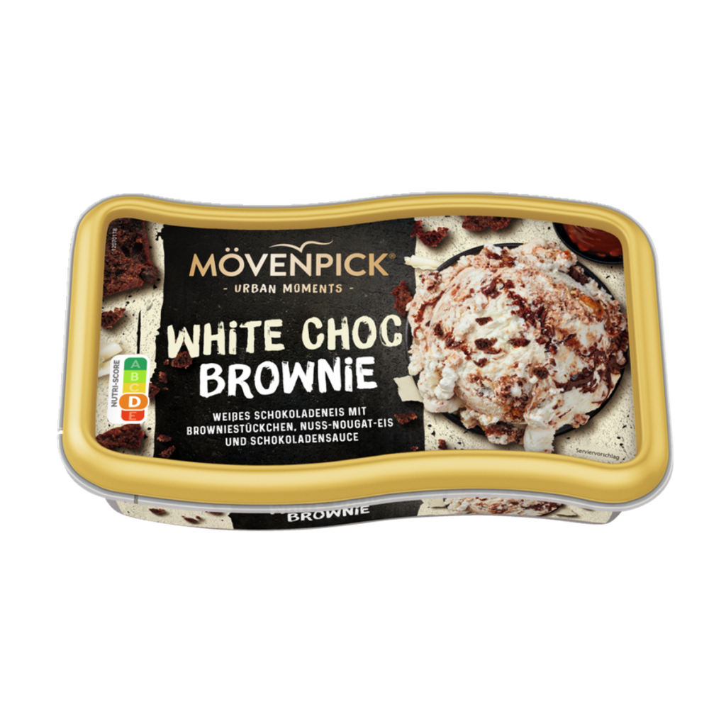 Mövenpick Белый чок брауни 800ml