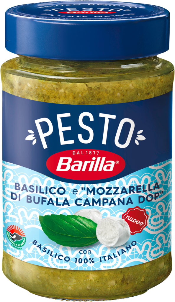 Barilla Pesto Basilico Mozzarella 190g