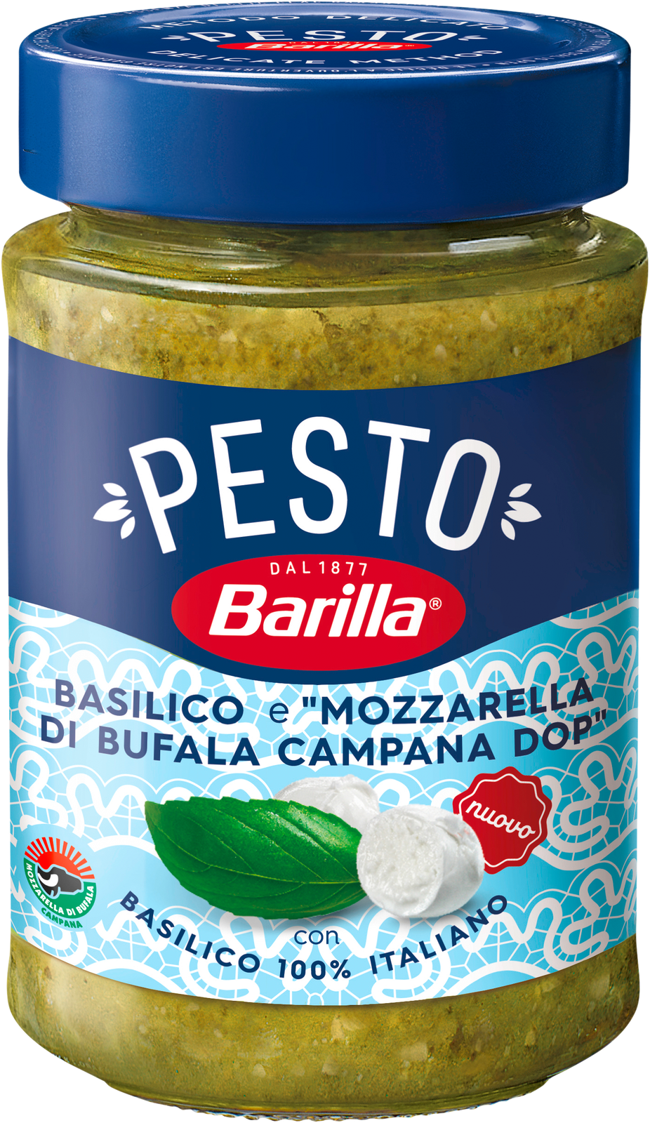 Barilla Pesto Basilico Mozzarella 190g