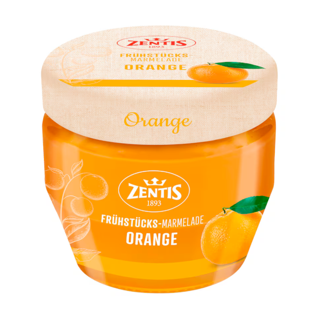Zentis Frühstücks-Marmelade Orange 230g