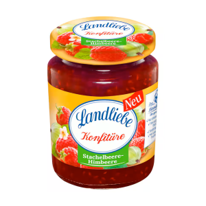 Landliebe Konfitüre Extra Stachelbeere-Himbeere 200g