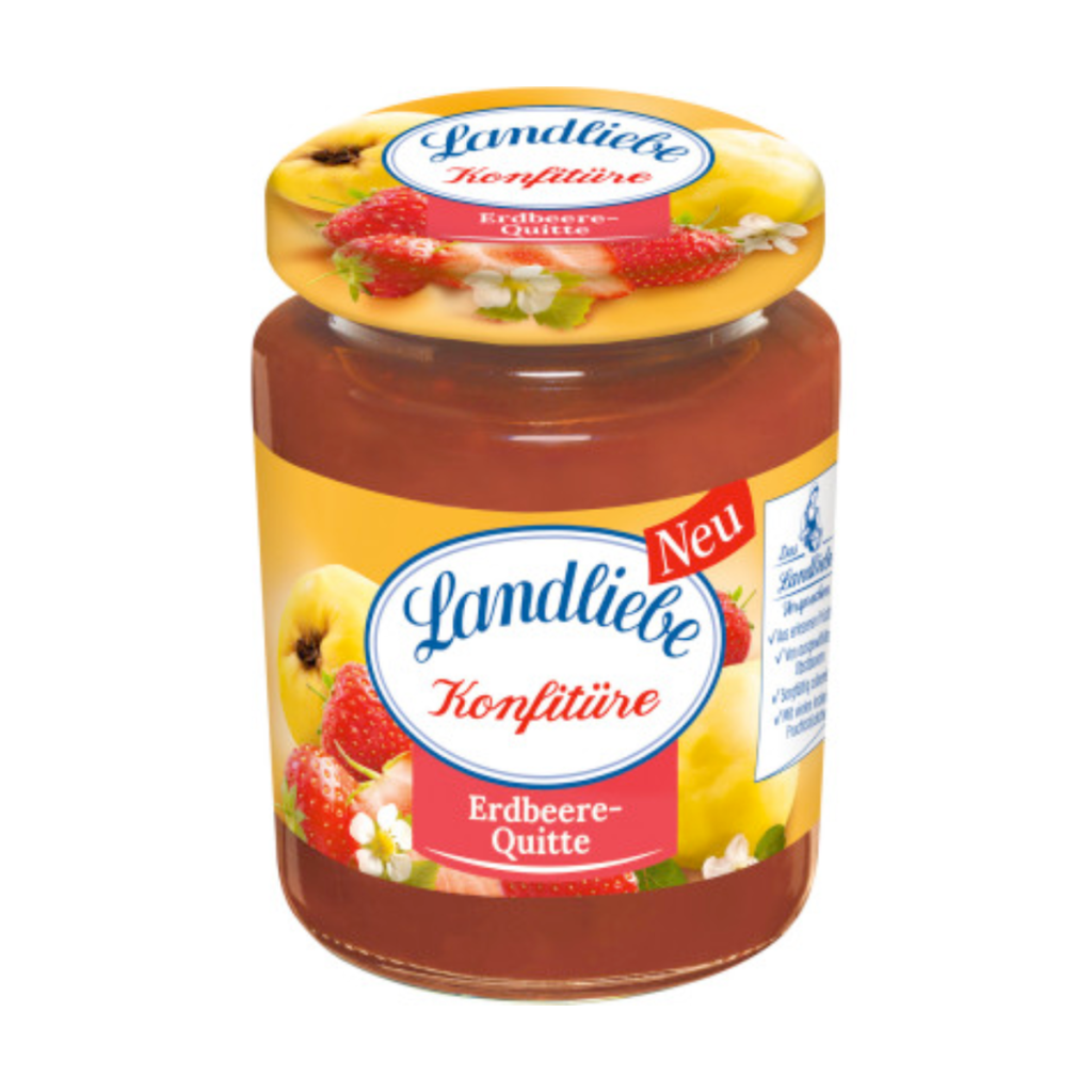 Landliebe Konfitüre Erdbeere-Quitte 200g