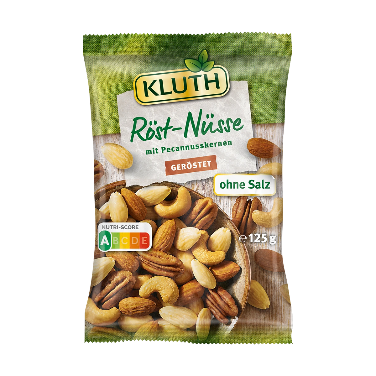 Kluth Röst-Nüsse mit Pecannusskernen ohne Salz 125g