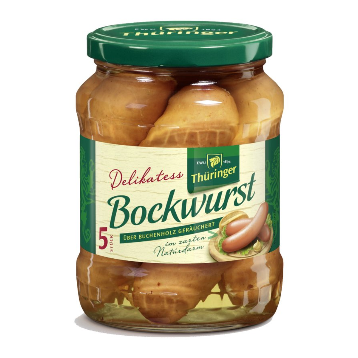 EWU Delikatess Bockwurst 650g