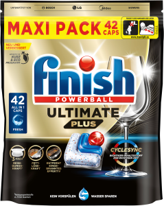 Finish Ultimate Plus Maxipack Fresh 42Caps 512g