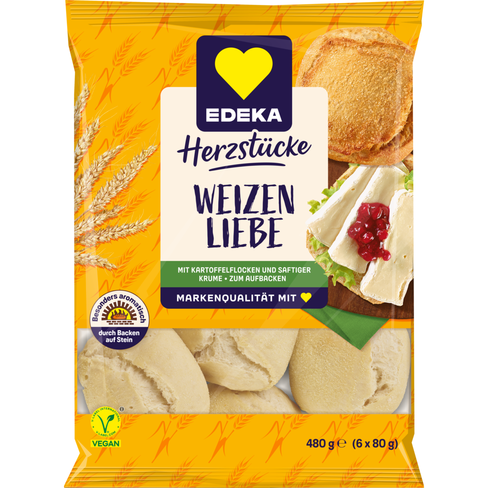 EDEKA Herzstücke Weizenliebe 480g