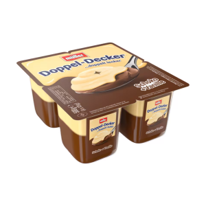 Müller Doppeldecker Schoko&Vanillasosse 4x125g