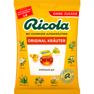 Ricola Original Kräuter ohne Zucker 75g