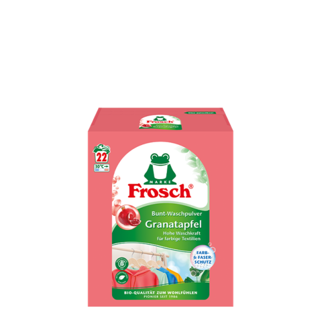 Frosch Bunt-Waschpulver Granatapfel 22WL 1,45kg